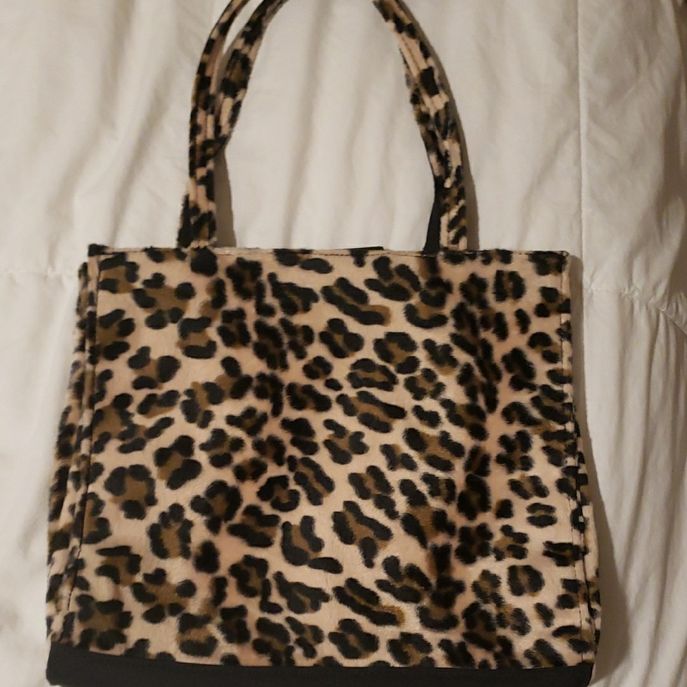 & Other Stories Animal Print Tote Bag